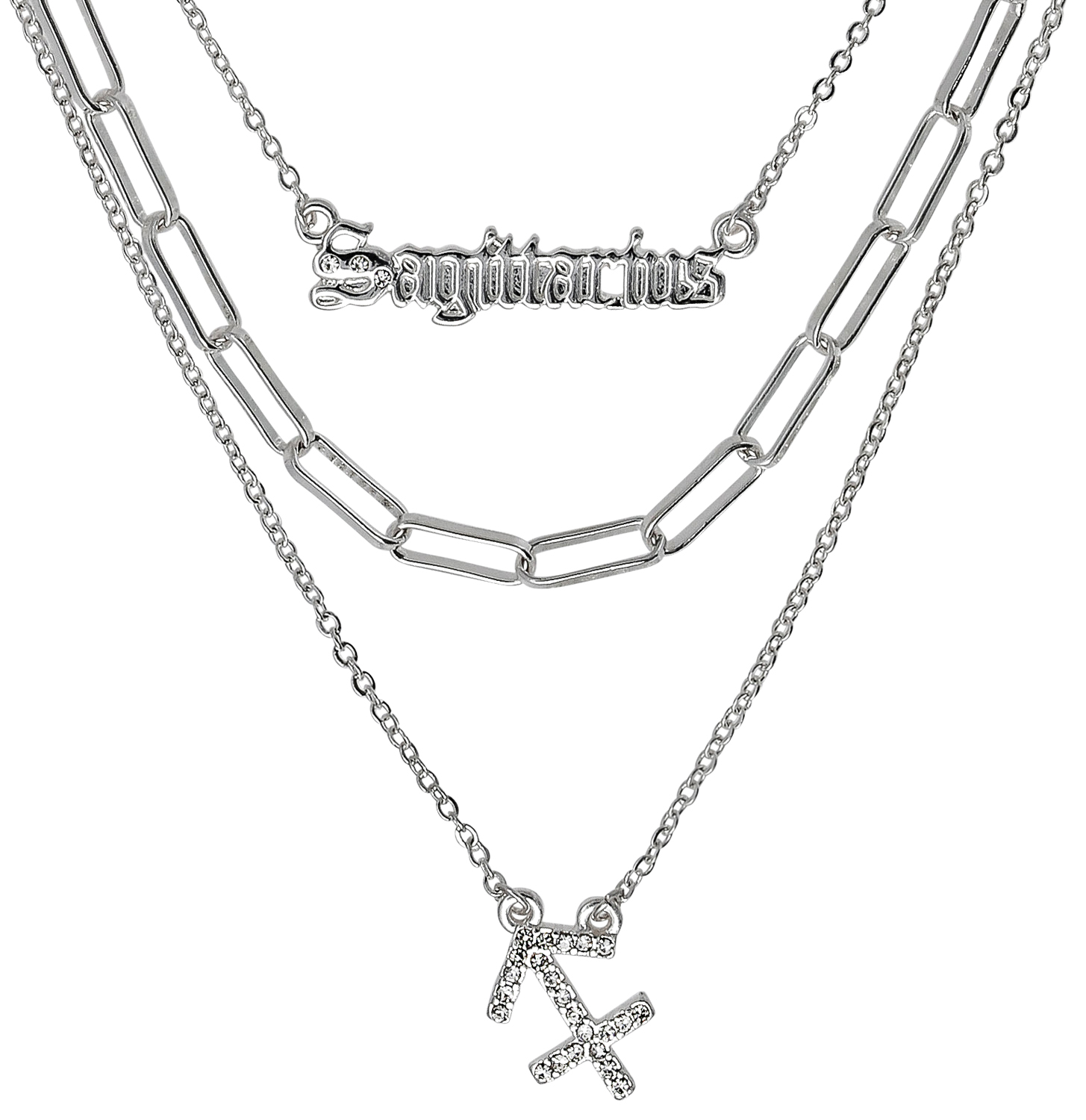 Collier multirangs - Sagittarius