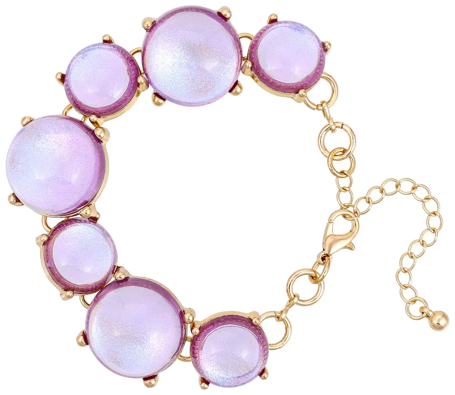 Bracelet - Lavender Glitter
