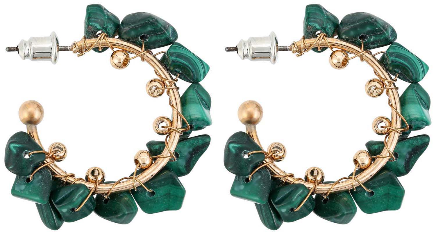 Creolen - Green Malachite