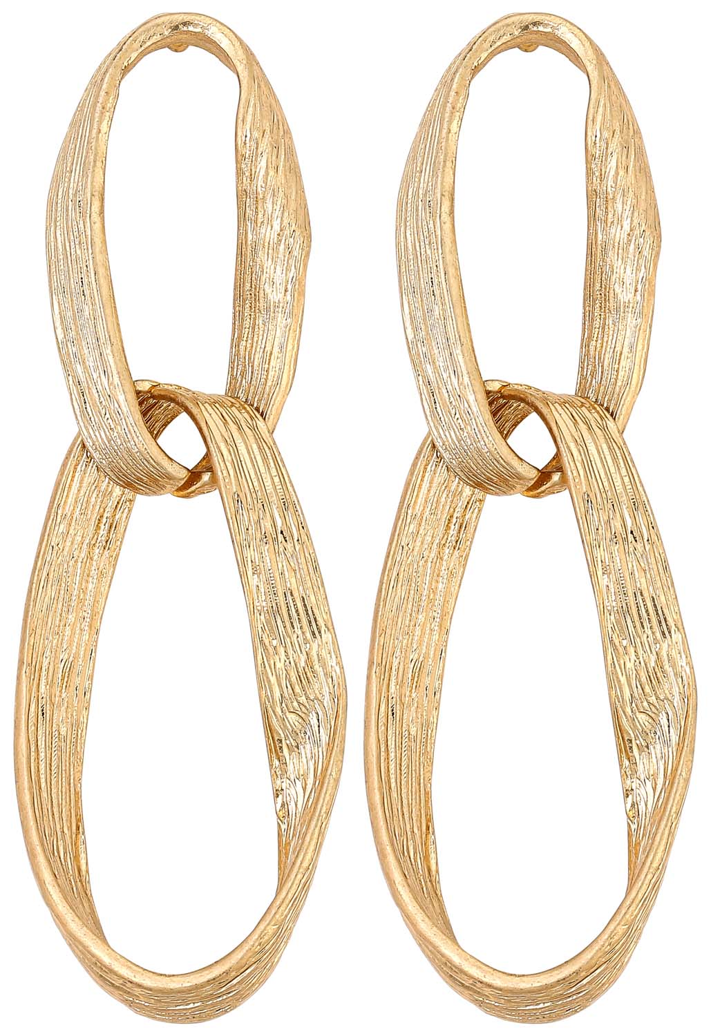 Clous d’oreilles - Golden Twist