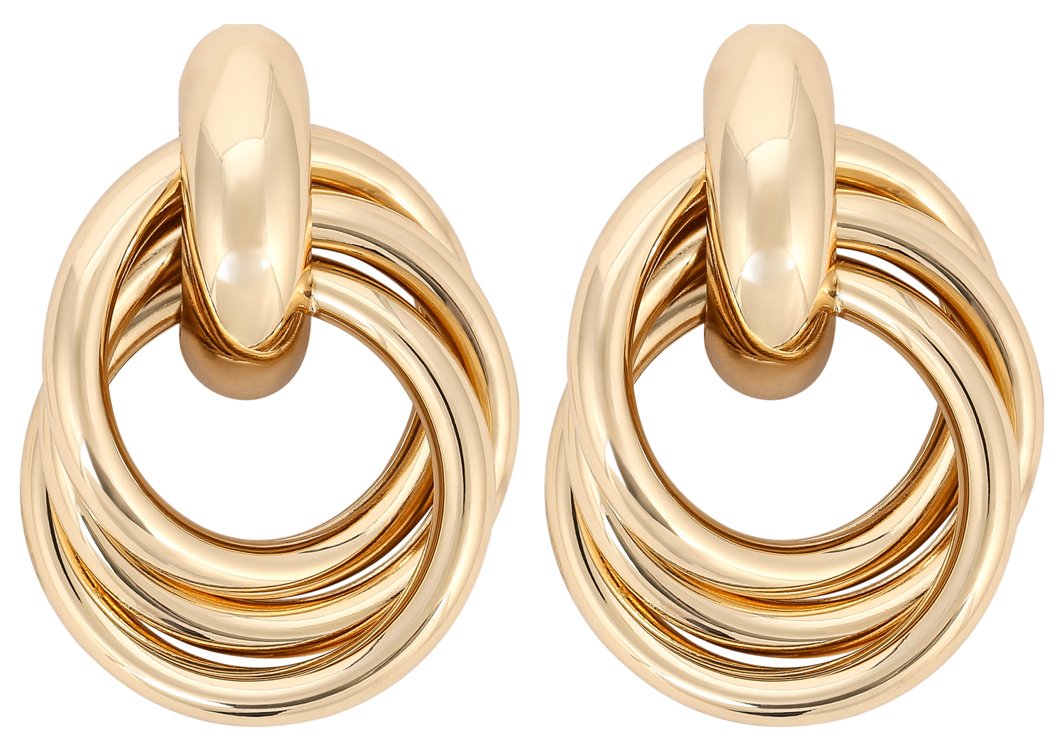 Pendientes - Gold Twist