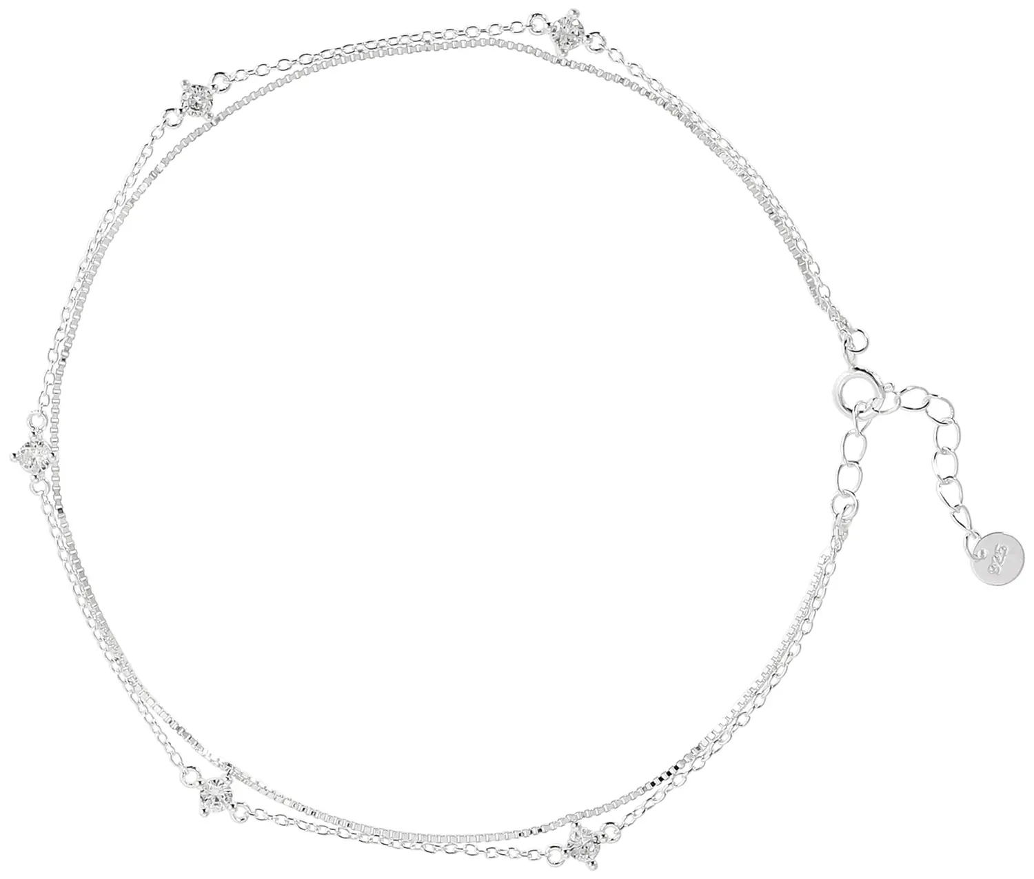Bracelet de cheville - Timeless Zirconia