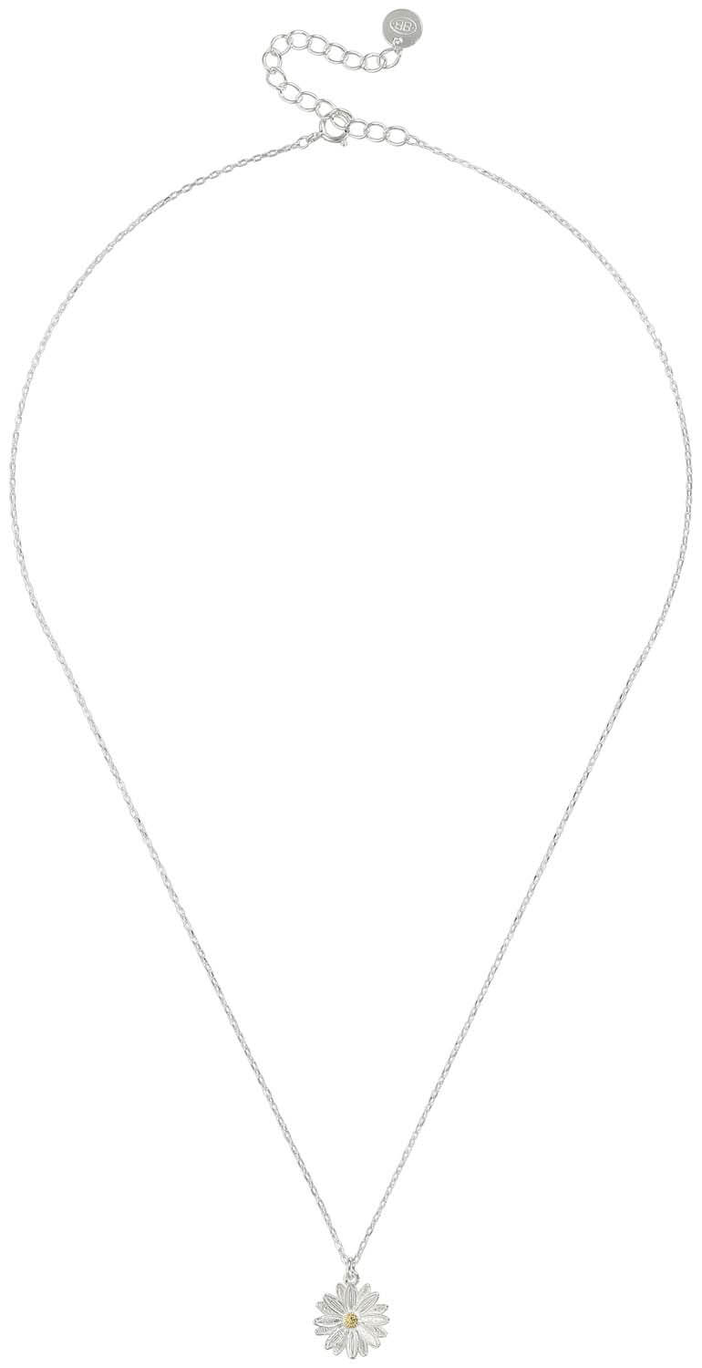 Ketting - Silver Daisy