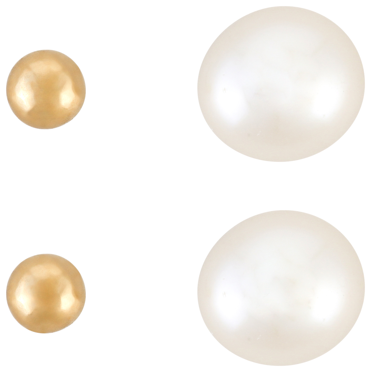 Ohrstecker-Set - Freshwater Pearl