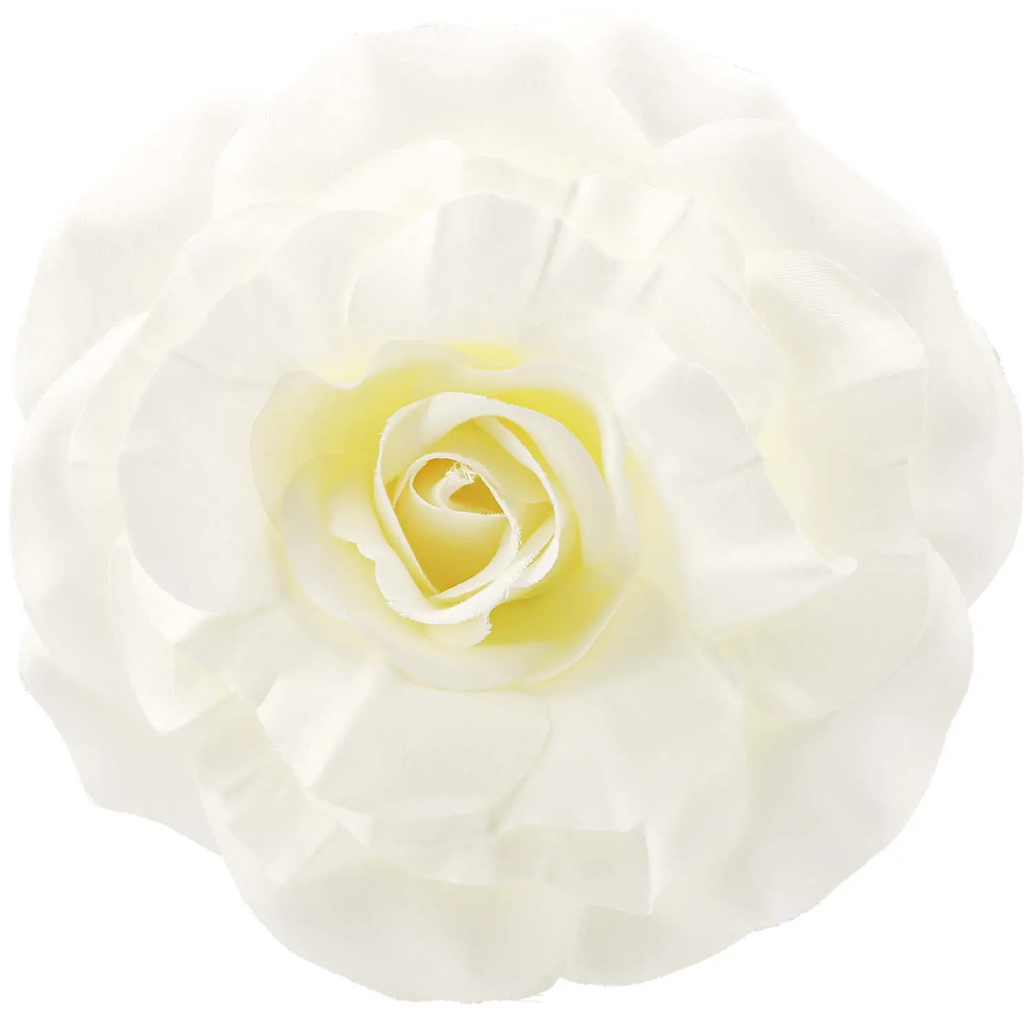 Barrette - White Flower