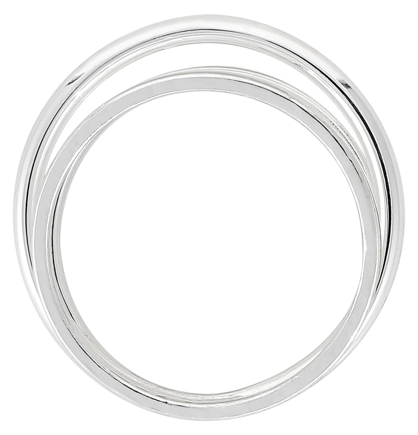 Ring - Silver Curves