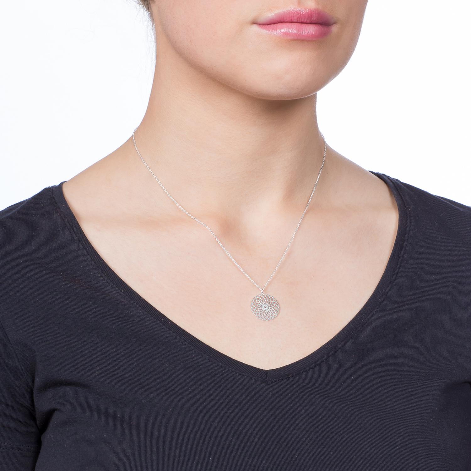 Collar - Silver Amulett Collar - Silver Amulett
