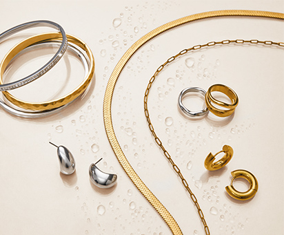 Schmuckset, Schmuck, Ringe, Ketten, Armbänder