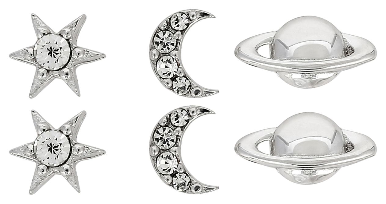 Ciondolo In Argento Sterling Disco Volante UFO .925 X 1 UFO Space Charms