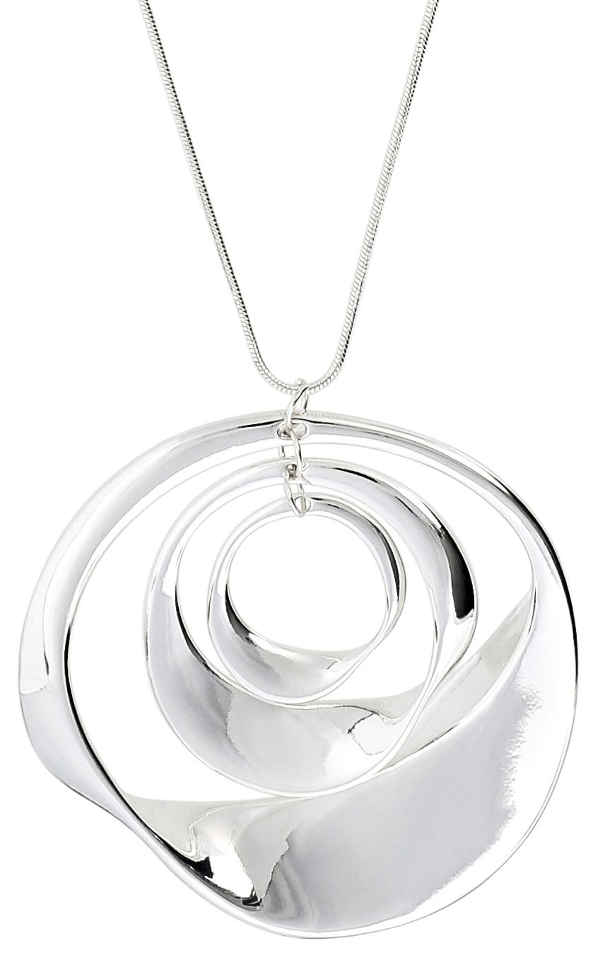 Chaine Avec Pendentif En Argent - Bijou D'occasion