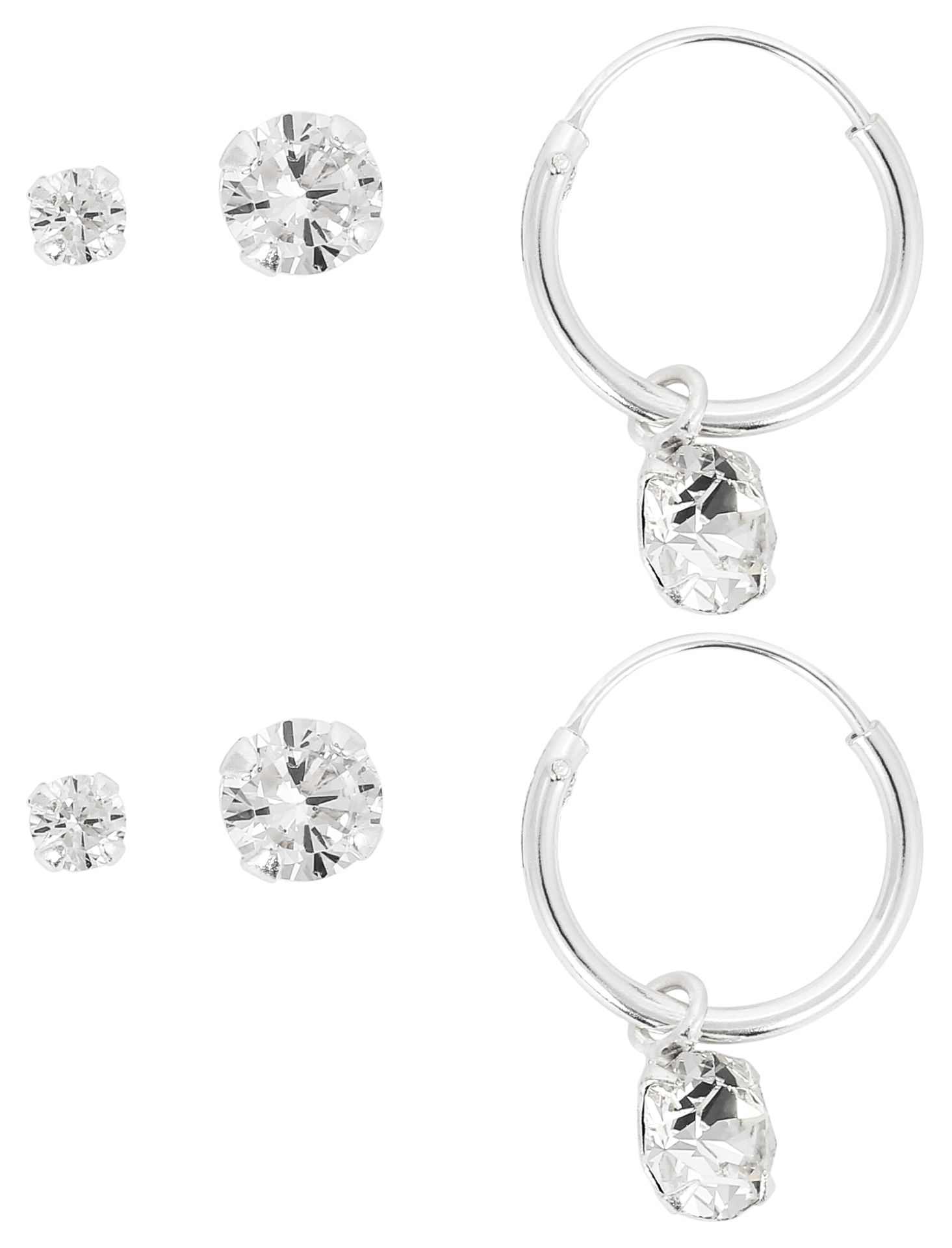 Ohrstecker Set Silver Moment online bei BIJOU BRIGITTE