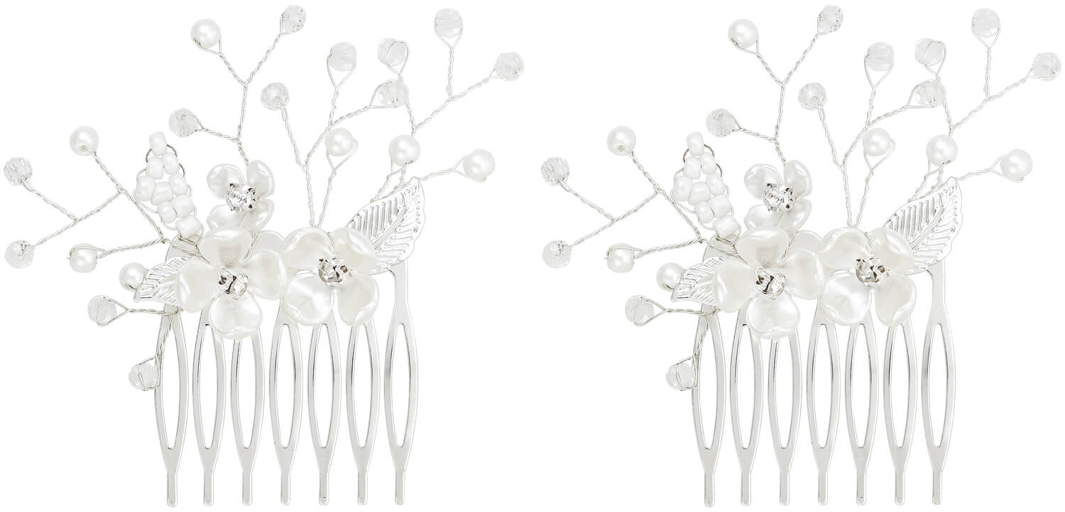 Regalo Donna Ragazza Tiara Capelli Yean Con Cristalli - Accessorio Sposa, Compleanno, Donna, Regalo Elegante Diadema Donna