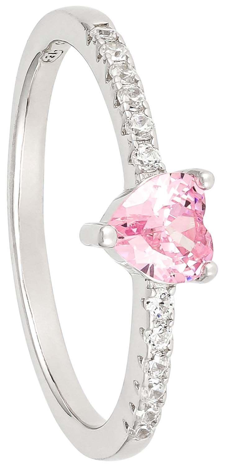 Ring - Rosa Heart - Ringgröße: 16 - online bei BIJOU BRIGITTE
